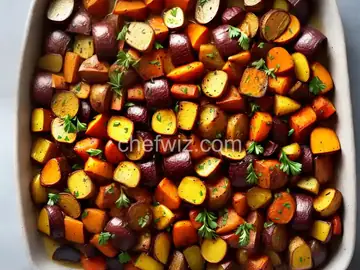 Roasted Autumn Root Vegetables