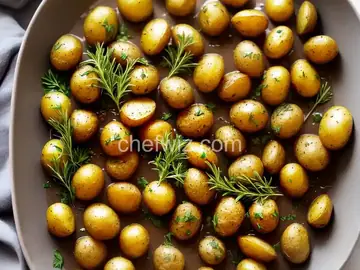 Roasted Baby Potatoes with Herbs
