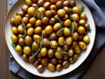 Roasted Baby Potatoes with Rosemary