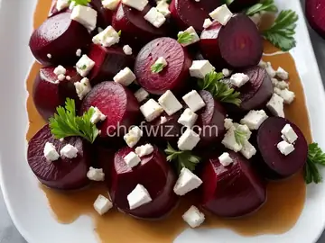 Roasted Beets With Feta