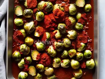 Roasted Brussels Sprouts With Gochujang Brown Butter