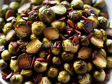 Roasted Brussels Sprouts and Shallots With Balsamic Vinegar Recipe