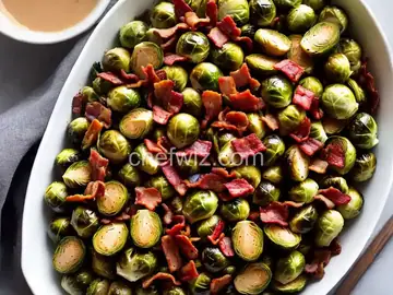 Roasted Brussels Sprouts with Bacon