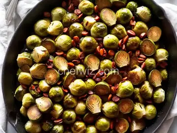 Roasted Buffalo Brussels Sprouts