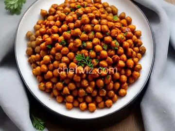 Roasted Buffalo Chickpeas