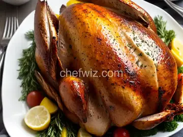 Roasted Butter Herb Turkey