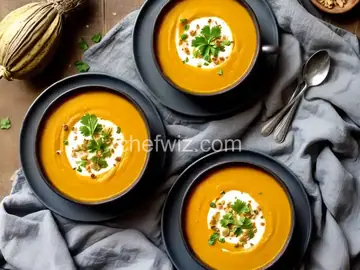 Roasted Butternut Squash Soup with Coconut Milk