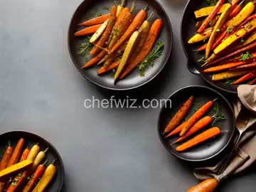 Roasted Carrots and Parsnips With Honey