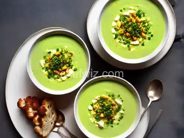 Roasted Cauliflower and Leek Soup