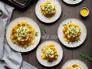 Roasted Cauliflower with Cheddar Cheese Sauce
