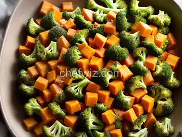 Roasted Cheddar Broccoli