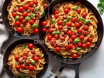 Roasted Cherry Tomato Pasta