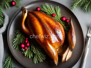 Roasted Christmas Goose