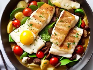 Roasted Cod Nicoise
