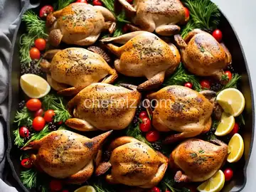 Roasted Cornish Game Hens