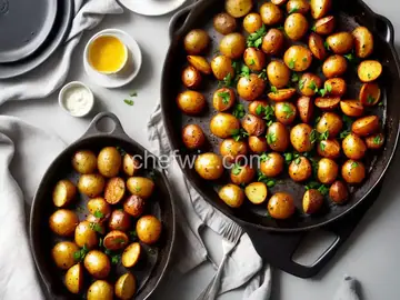 Roasted Domino Potatoes