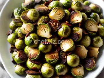 Roasted Garlic Brussels Sprouts