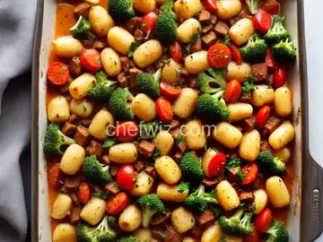 Roasted Gnocchi and Veggie Cheat Sheet