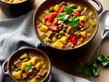 Roasted Green Chile Stew