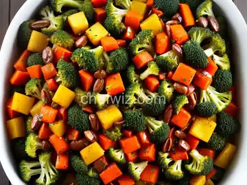 Roasted Green Vegetable Medley