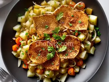 Roasted Kohlrabi with Parmesan