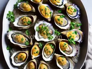 Roasted Oysters with Garlic-Parsley Butter