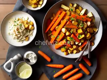 Roasted Parsnips and Carrots