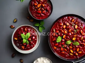 Roasted Plum Chutney