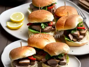 Roasted Pork Sliders
