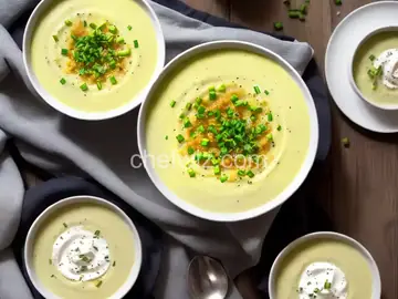 Roasted Potato Leek Soup