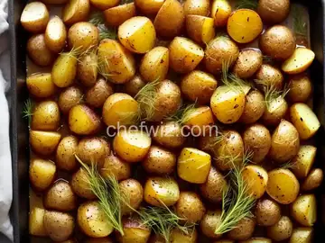 Roasted Potatoes and Fennel
