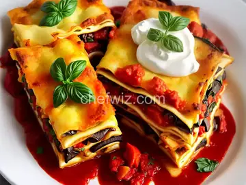 Roasted Ratatouille Lasagna Napoleons Recipe