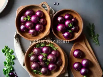 Roasted Red Onions