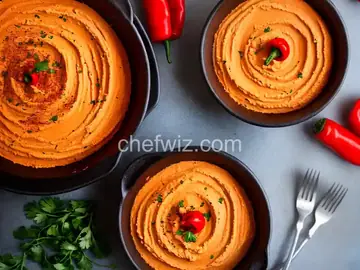 Roasted Red Pepper Hummus