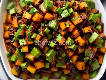Roasted Roots With Green Salsa