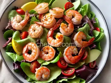 Roasted Shrimp Salad