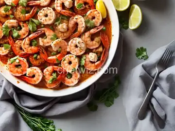 Roasted Shrimp with Feta