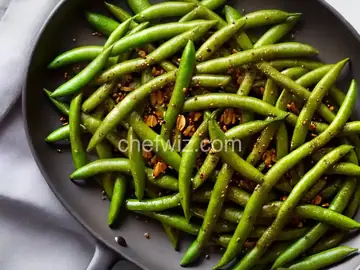 Roasted Sugar Snap Peas with Black Pepper