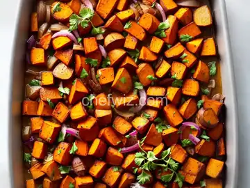 Roasted Sweet Potatoes & Onions