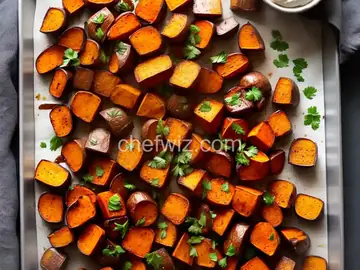 Roasted Sweet Potatoes With Miso Butter and Maple Recipe