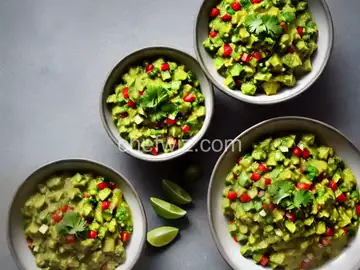 Roasted Tomatillo and Avocado Salsa