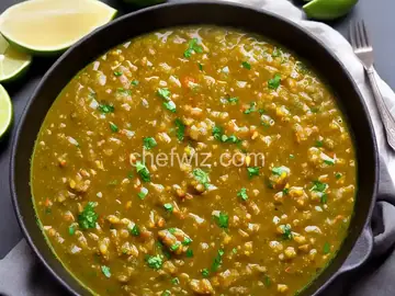Roasted Tomatillo and Garlic Salsa