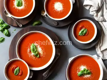 Roasted Tomato Basil Soup