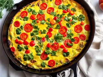 Roasted Vegetable Frittata