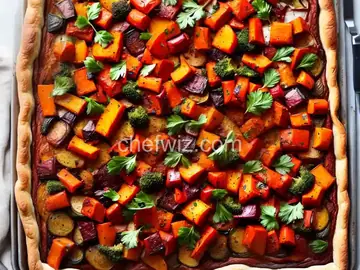 Roasted Vegetable Tart