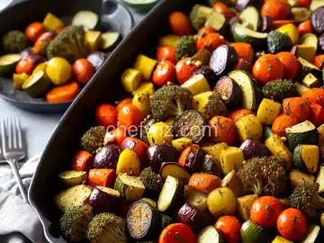 Roasted Vegetables for a Crowd