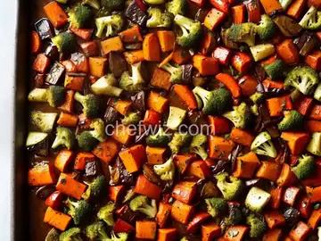 Roasted Vegetables with Balsamic Glaze
