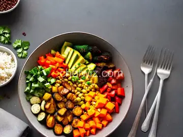 Roasted Veggie Buddha Bowl