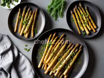 Roasted White Asparagus with Herbes de Provence
