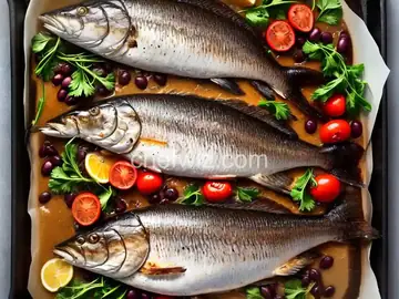 Roasted Whole Mackerel